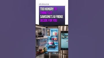 SAMSUNG AI FRIDGE is the Future of Grocery Shopping and It