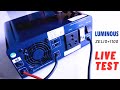 luminous zelio 1100 inverter live test | luminous zelio 1100 review