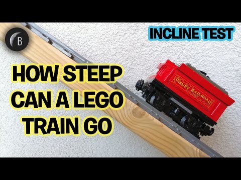 Comment incliner des rails Lego 