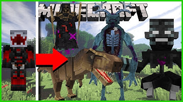 Minecraft - MORPH MOD| SHAPE SHIFT IN TO ANY MOB/CREATURE YOU WANT TO!!!