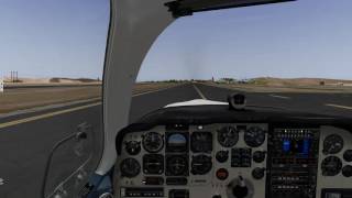 Simcoders REP Beech Bonanza F33A - Moscow To Spokane 4K