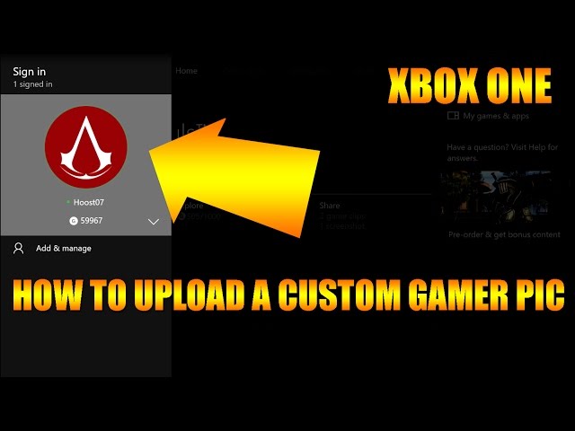 How to change your Xbox profile picture with a custom gamerpic