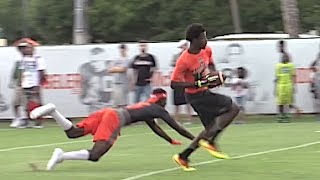 WR Jerry Jeudy '17 Deerfield Beach High (FL) : University of Miami Paradise Camp