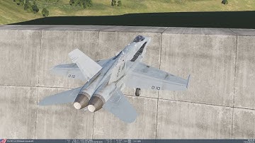 AV-8B Harrier Inguri Dam Landing Challenge