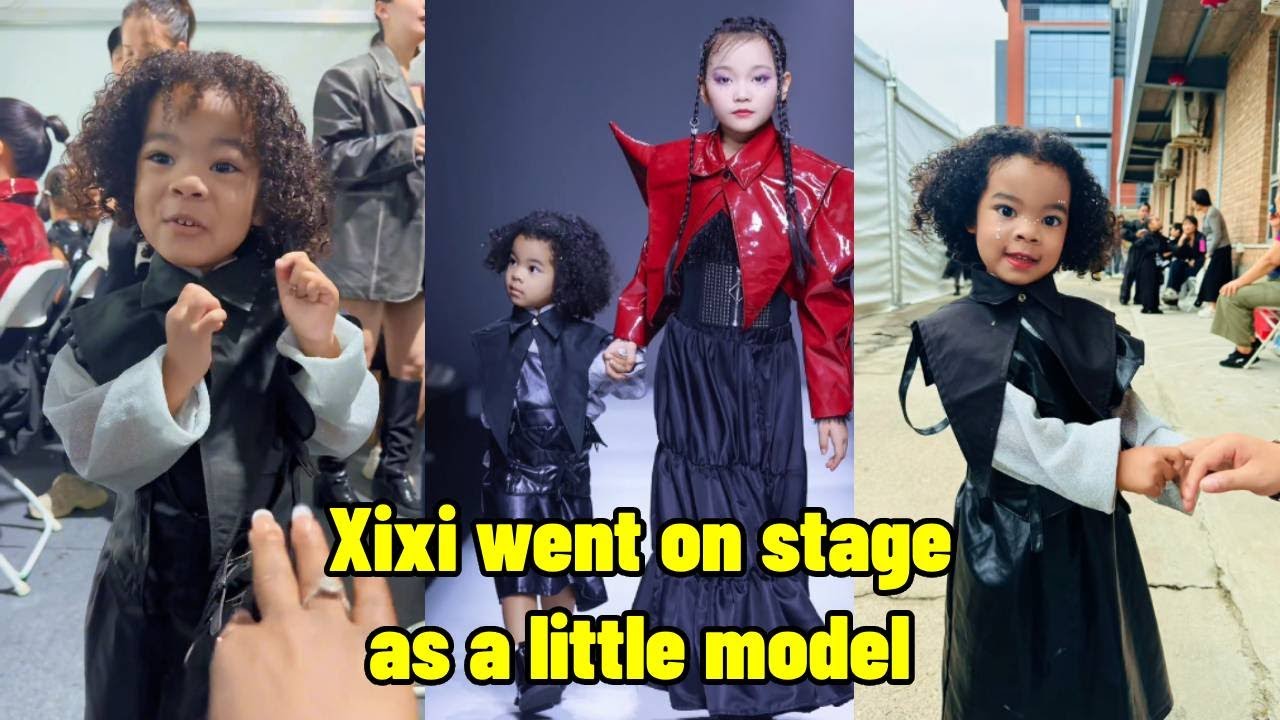 Xixi went on stage as a little model and was still the group's darling！