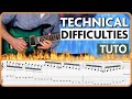 PAUL GILBERT - Technical Difficulties - Cover -Tutoriel - TABS
