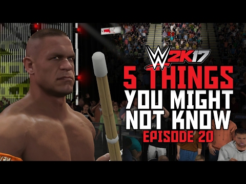 WWE 2K17 - 5 Things You Might Not Know! #20 (Extreme Table Tips, Breakouts, Run-Ins & More)