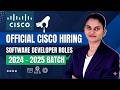 💼 Start Your Career with Cisco | 2026 Freshers Hiring Open