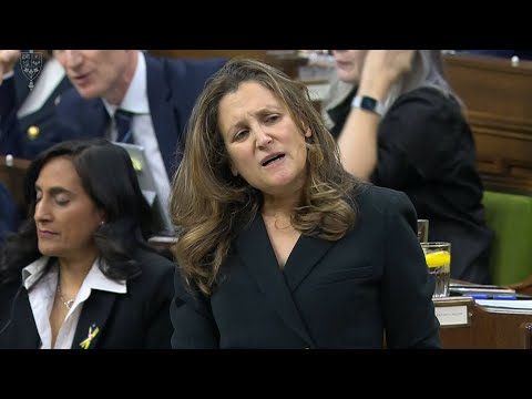 Freeland: Poilievre should apologize for 'really terrible advice' on crypto investment