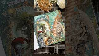 🎵Our secret corner ✨Romantasy inspired | ASMR Art Journal #shorts