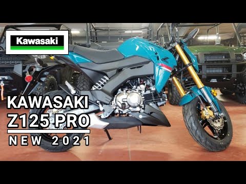NEW 2021 KAWASAKI Z125 PRO NEW MODEL