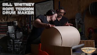 The Drum Maker | Rope Tension Drum | A Craftsman's Legacy by A Craftsmans Legacy 23,423 views 2 years ago 36 minutes