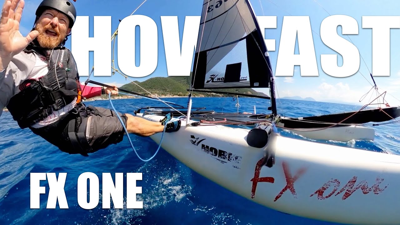 Hobie FX1 average speeds on different points of sail