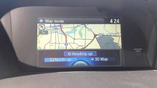 Map and compass options on your 2015 Accord screenshot 5