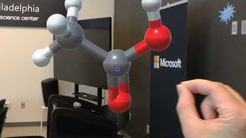 Molecules MR - Microsoft HoloLens Mixed Reality Demo
