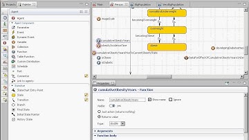 Statistics for Diabetes Model in AnyLogic