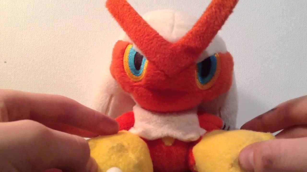 blaziken swampert and sceptile plush