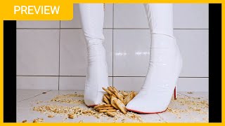 【PREVIEW】White Boots Crush Cookies | 飼料要好好的踩碎 screenshot 3