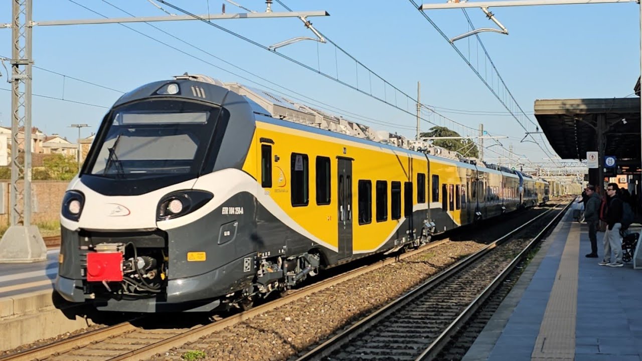 TRENI MERCI, PASSEGGERI & INVII PRIMAVERILI 2025 IN TRANSITO TRA CESENA E CASTEL BOLOGNESE!