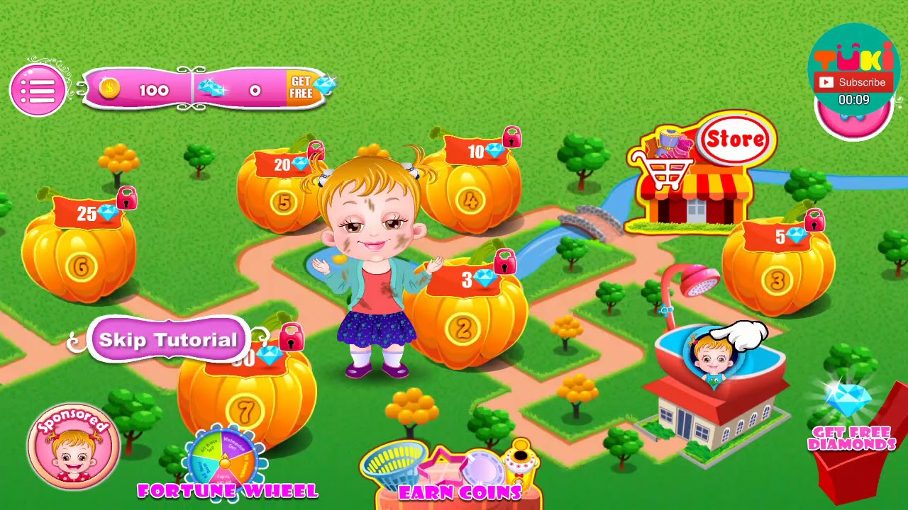 Baby Hazel Cinderella Story Part1 Kids Games YouTube