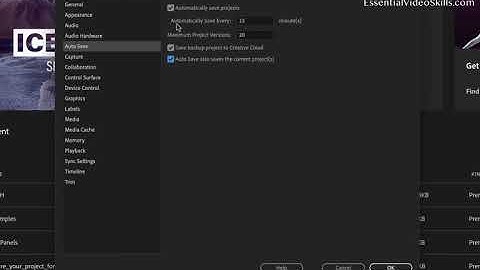 Backing Up  Premiere Pro CC Projects to the Creative Cloud