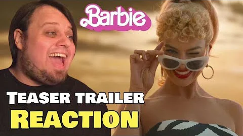 Barbie (2023) - Teaser Trailer REACTION | Margot R...