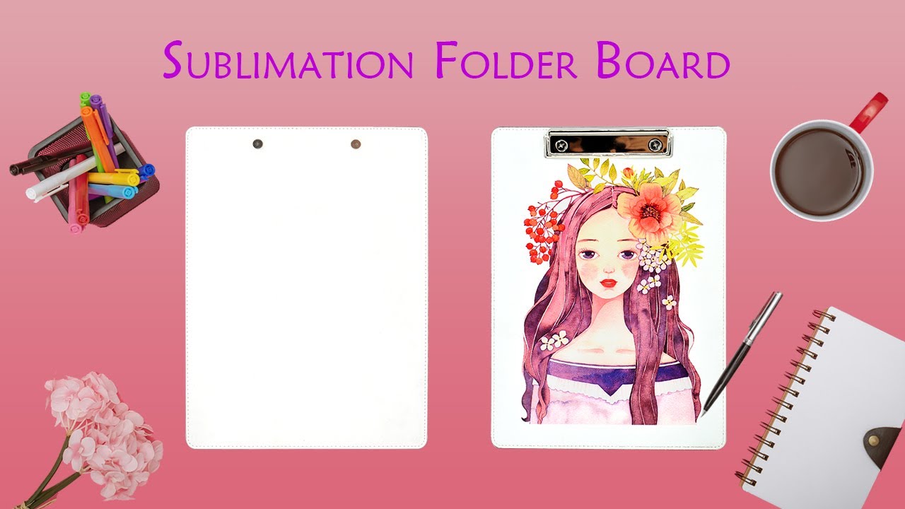 Sublimation PU Leather Clipboard - subthisandthat