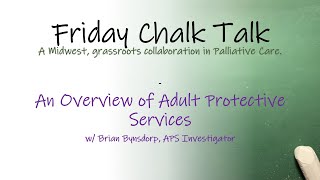 An Overview of Adult Protective Services