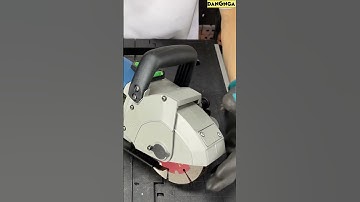 Giới Thiệu Máy Cắt Rãnh Tường (P9) | Máy Cắt 5 Lưỡi DZR125