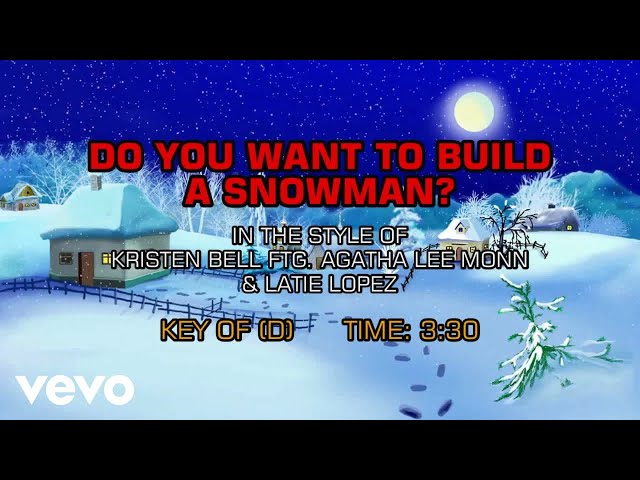 Do You Want To Build A Snowman? (Karaoke) class=
