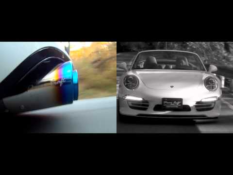 パワークラフト ポルシェ991 カレラ ハイブリッドエキゾーストシステム