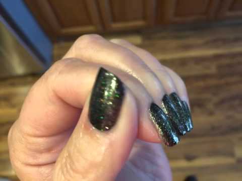 Black Pearl - Metallic Flake Polish from the 2016 KBShimmer Birthstone Collection