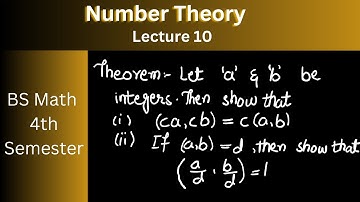 "Number Theory Lecture 10: Master GCD Applications with Real Examples!"