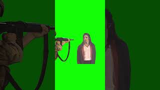 Michael Jackson Putting Down Gun meme - Green Screen