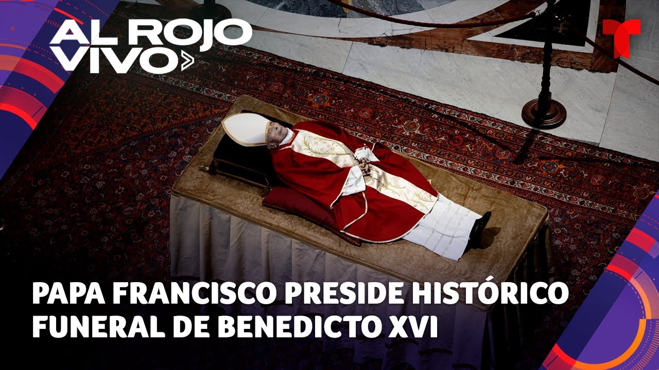 Papa Francisco preside histórico funeral de Benedicto XVI en el ...
