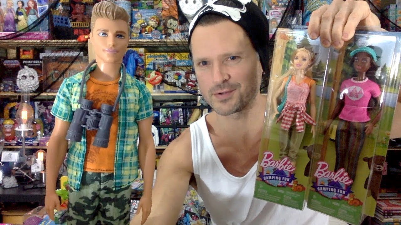 NEW Mattel Barbie Camping Fun Doll