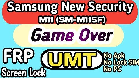 Samsung M11 FRP Unlock UMT | Samsung SM-M115F Unlock | Samsung M11 Screen Unlock UMT