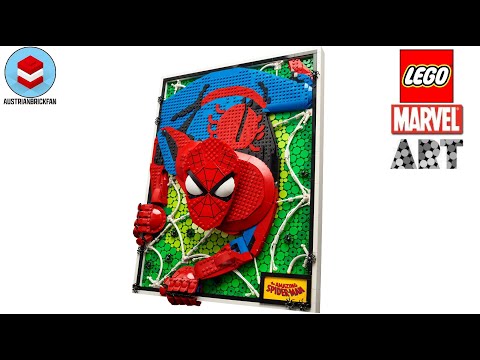 LEGO Art 31209 The Amazing Spider-Man - LEGO Speed Build Review