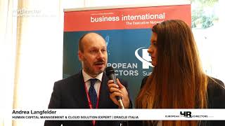 European HR Directors Summit 2018 - Andrea Langfelder