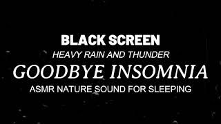 Beat Stress Within 2 Hour to Deep Sleep with Heavy Rain \& Thunder Sounds ( NO ADS )
