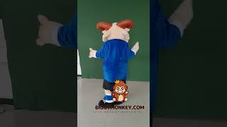 Buffalo BiggyMonkey Mascot Costume Animal Cartoon Character Halloween Fancy Dress Cosplay