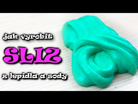 Jak vyrobit sliz z lepidla a jedlé sody – výroba slizu z herkulesu