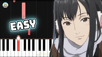 Parasyte OST - "Next to You" - EASY Piano Tutorial & Sheet Music