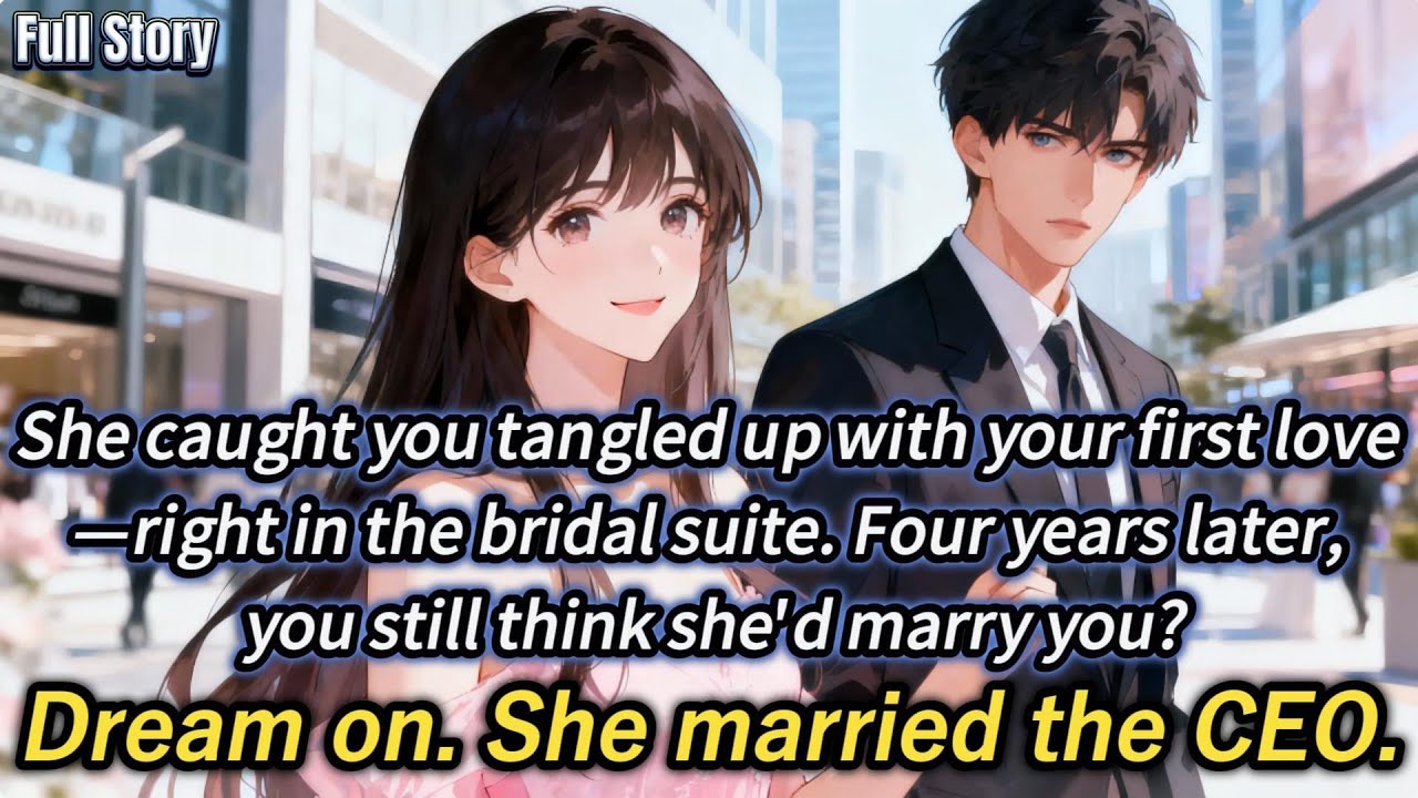 She caught you tangled up with your first love—right in the bridal suite. Four years later, you...