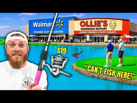 Golfers Did Not Like My Budget Fishing Challenge!!