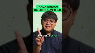 Kesalahan Pakai E-Materai