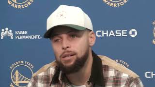 Stephen Curry Postgame Interview Den State Warriors Vs Phoenix Suns