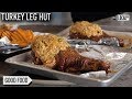 TURKEY LEG HUT: World Famous Stuffed Turkey Legs | Is it Worth the Wait?