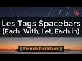 Les tags spacebars each with let each in sur blazejsmeteor