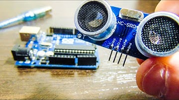 Ардуино,HC-SR04 Ультразвуковой датчик расстояния (Ultrasonic Sensor HC-SR04,Arduino )